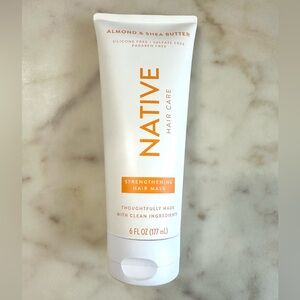 Native Almond & Shea Butter Strengthening Hair Mask
